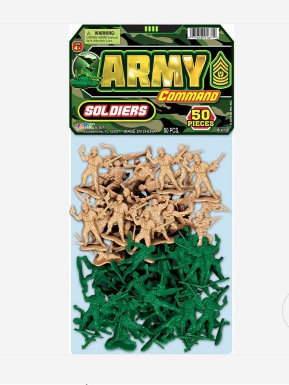 Army Command Soldiers – Toy Soldiers 50 pcs
